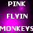 Pixelated text on a purple gradient background with white lettering, showing repeated phrases and partial words.
