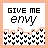 A 3x2 contact sheet of six animated frames showing pixelated text changing across the top with a repeating polka-dot pattern below, all on an orange background.