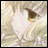 A 48x48 pixel buddy icon featuring a close-up of a character's eye with light-colored hair and the text "Anime IM" on a black background.