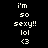 Pixelated text and symbols on black background with pink highlight boxes cycling through different phrases.