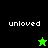 Four display the word 'unloved' with a star icon changing from green to black on alternating backgrounds