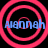 Four identical circular red concentric rings with blue text "Ariannah" overlaid on a black background, arranged in a pattern