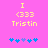 Pixelated yellow text and blue puzzle pieces on a pink background with two identical static frames side-by-side.