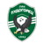 Green shield-shaped icon with white horizontal stripes on left and right edges, featuring a black eagle with white chest and yellow talons centered on a white circular background.