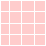 light pink squares with scattered colored accent squares in magenta, green, blue, and purple across multiple