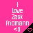 Pixelated text on bright pink background with black triangular corner elements containing heart symbols.
