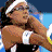 A pixelated collage of four distinct images featuring a woman in athletic wear with text reading 'my freakin idols misty kerr' on the right.