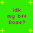 Green background with yellow stars and pink text reading 'idk my bff Rose?' in four identical quadrants.
