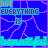 Animated contact sheet of 18 frames showing a blue and cyan pixelated icon with "NOT EVERYTHING" text, displaying sequential animation changes in the lower cyan section.
