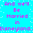 Pixelated cyan background with pink text repeating 'And we'll Be Married in Disneyland.Disneyland.' across two , white pixel dots scattered throughout