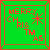 Two pixelated holiday-themed icons side-by-side, one green with red text and star, the other red with light-colored text and star.