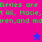 Pixelated text repeats 'Bffles are t Ali, Macie, ren,and maren,and ma' across four colored quadrants with two star icons.
