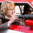 A 48x48 pixel animated contact sheet showing two frames of a Starsky & Hutch-themed buddy icon with red background, character illustration, and vehicle graphic.
