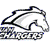 Pixelated black-and-white icon of a stylized vehicle with visible wheels and a curved body, set against a plain white background.