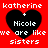 Red background with four identical black heart shapes containing white text; top-left and bottom-left hearts have smaller size than top-right and bottom-right hearts.