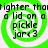 Green and white spiral background with black text reading "tighter than a lid on a pickle jar<3" in four repeated
