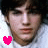 Animated contact sheet of a person in white clothing with pink hearts and yellow text boxes reading "Ashton can punk me" and "any time!" on a gray background.