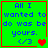 Green background with blue text reading 'All I wanted to do was be yours.' and a blue '/3' symbol, with a red heart icon in the bottom-right corner.