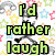 Pixelated text reads "I'd rather laugh than cry" in green and "with the sinners with the saints" in yellow over a patterned background of small stars and skulls.