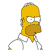 Pixelated yellow cartoon character with large white eyes, brown beard, and gray limbs in a walking pose against white background