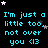 A static digital image displays repeated cyan text on a black background with scattered white and gray stars.
