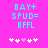 Pixelated cyan text on bright pink background with five white/pink heart icons below, showing animation change in one heart's color.
