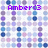 Pixelated grid of pastel blue, purple, and pink squares with 'Amber<3' text in bright magenta at top center.