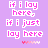 A static image with repeated text and small icons on a purple background.