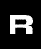 Black background with white block letters arranged in three vertical , each containing three distinct uppercase characters