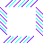 A static digital image with purple and cyan diagonal stripes on a white background, featuring partial text fragments 'T', 'Ta', 'Tar', 'Tary', 'Taryn' in purple pixelated font.