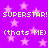Purple background with pink stars and repeated green text reading SUPERSTAR! SUPERSTAR! (thats ME) (thats ME)