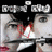 six identical anime-style character faces with red lips and black hair, each featuring a small red heart symbol near the mouth