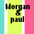 Pixelated text on a striped background with cyan, white, yellow, and pink vertical stripes.