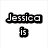 Pixelated text and three images of a person with long dark hair in different poses, expressions, and clothing across two
