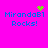 Bright pink background with blue text "MirandaB1 Rocks!" and green pixelated symbols above and around the text.