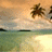 Pixelated beach scene with palm trees and ocean, paired with cyan text reading 'Schools Out For Summer' and 'So You Gotta Partayy'.