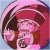 Pixelated circular icon shows two figures with dark hair against a pink and blue gradient background.