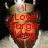Pixelated image of a person wearing a crown and white shirt with red text overlay reading 'I Love Burger King' against a dark background.