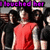Pixelated image shows three figures with one in red top, text "I touched her" at top.