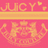 Pixelated pink and white icon with 'JUICY' text, crown emblem, and 'CHANEL' text alongside a horse-drawn carriage image.