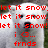 A polar bear with red pixelated text overlays in four , each showing different phrases and expressions