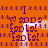 Animated orange background with repeating purple text 'I add 1 add!' and white glowing outlines forming a frame around the text.