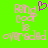 Green background with pink text reading 'Being Cool is overrated' and a purple heart symbol above the word 'Cool'.