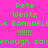 Pixelated green text on bright pink background with yellow highlight boxes, showing repeated phrases and punctuation variations across two side-by-side views.
