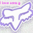 Animated sequence showing a purple-outlined white fox head icon transitioning through various styles including pixelated, grayscale, and neon green versions with text elements.