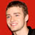 Static 50x50 pixel icon showing a close-up of a person's face against a solid red background with visible pixelation and dithering effects.