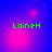Green text 'LaineH' on a blue-to-pink gradient background with shifting pink circular light effects.
