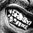 A 48x48 pixel animated contact sheet showing two frames: a grayscale cartoon face with exaggerated teeth and a green text logo reading "Original Icons .com" on the right.