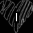 Black background with two overlapping heart outlines in gray, white text reading "I LOVE" above and "ZACH" below.