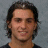 Pixelated image of a person with dark hair and a black shirt, next to text reading "Andy Chiodo #40" above a Pittsburgh Penguins logo.